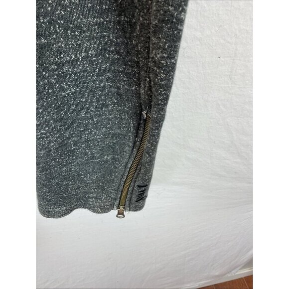 Pact Pants Men size L Black Ankle Zip Joggers Sweats Terry Organic track‎ pant - Picture 8 of 16